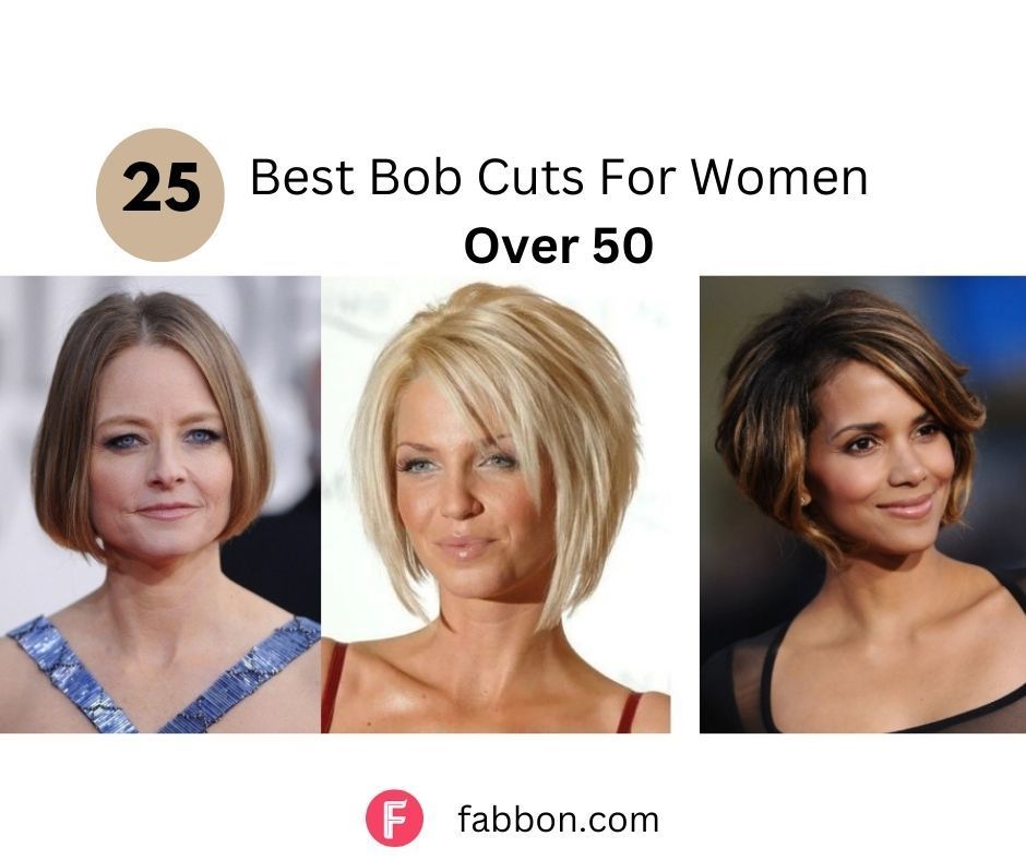 25 Stunning Bob Haircuts For Women Over 50 2023 Fabbon