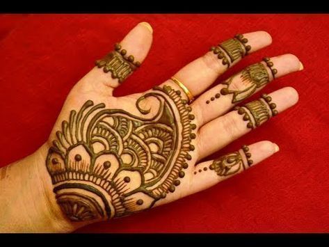 51 Best Front Hand Mehndi Designs 21