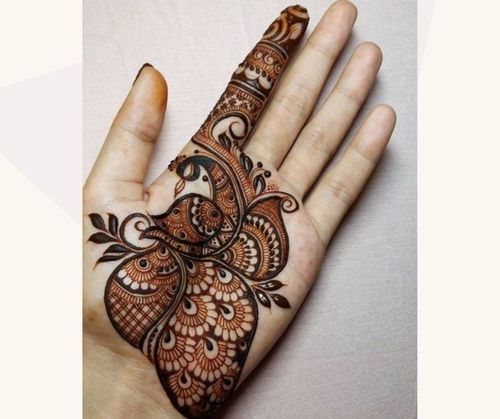 Beautiful Mehndi Design With Paisleys