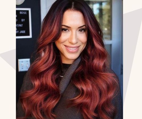 Balayage Red Hair Color Tobi Cady