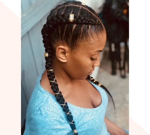 25 Cornrow Hairstyles With Natural Hair - 2022 | Fabbon