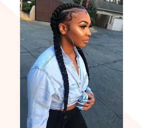 25 Cornrow Hairstyles With Natural Hair - 2022 | Fabbon