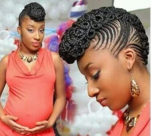 25 Cornrow Hairstyles With Natural Hair - 2022 | Fabbon