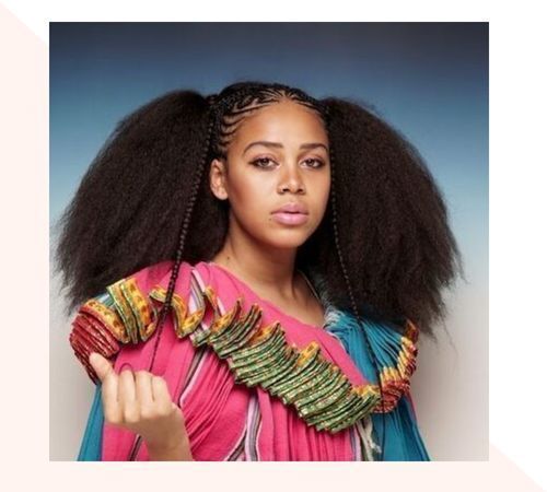 25 Cornrow Hairstyles With Natural Hair - 2022 | Fabbon