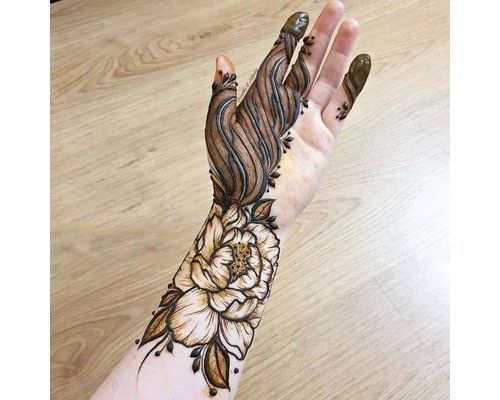 70 Latest Rose Mehndi Designs Of 2018 || Simple Rose Mehndi Images To  Inspire You | Mehndi design images, Stylish mehndi, Mehndi designs